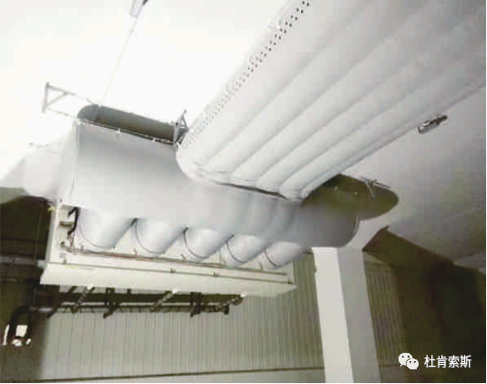 米乐YY易游索斯柔性风管应用在冷库